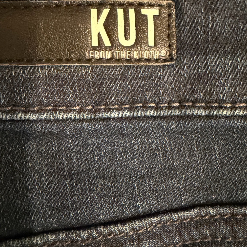 Kut From The Kloth Natalie Bootcut Jeans Dark Wash Stretch Denim Size 2 - Picture 5 of 6